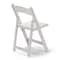 Atlas Commercial Products Wood Folding Chair, White WFC5WH - alternate 6